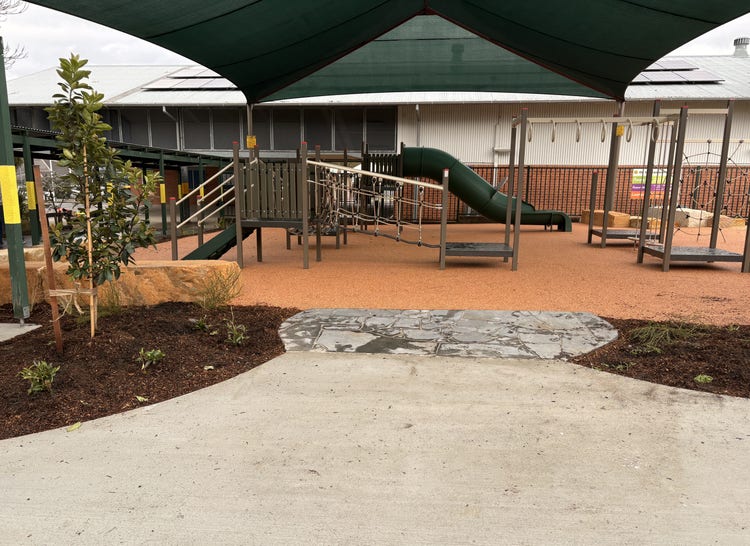 new infants playground