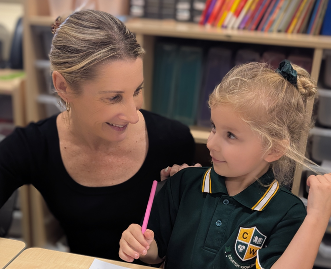 teacher and student